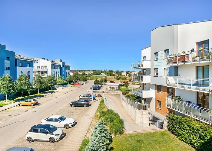 شقة Jasny & Przestronny Z Balkonem I Parkingiem By Rent Like غدينيا